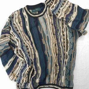 Tundra Canada 3D Colorful Crewneck Sweater XL Coogi Style